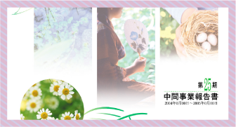 株主通信デザイン実績｜卸売業様
